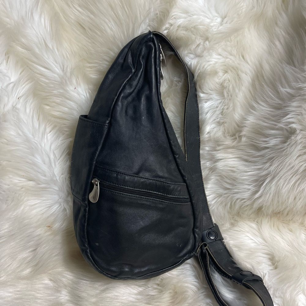 Ameri Bag Usavintage Healthy Back Sling Back Blac… - image 3